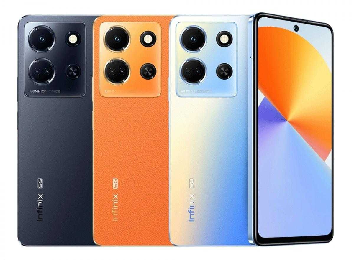 Infinix представил Note 30, Note 30 5G и Note 30 Pro с технологией All-Round FastCharge 11 Infinix