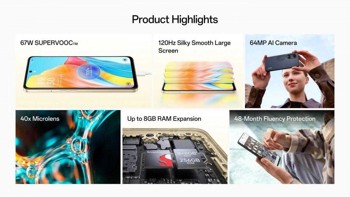 Oppo анонсировала F23 5G со Snapdragon 695 9 Oppo