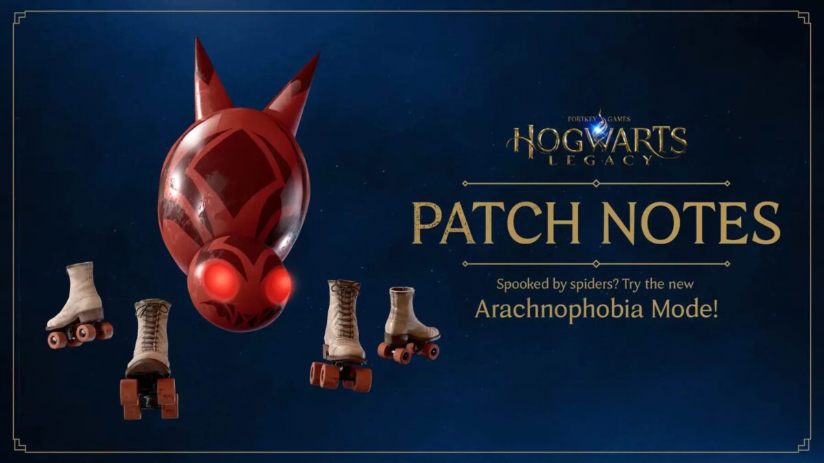 hogwarts legacy arachnophobia