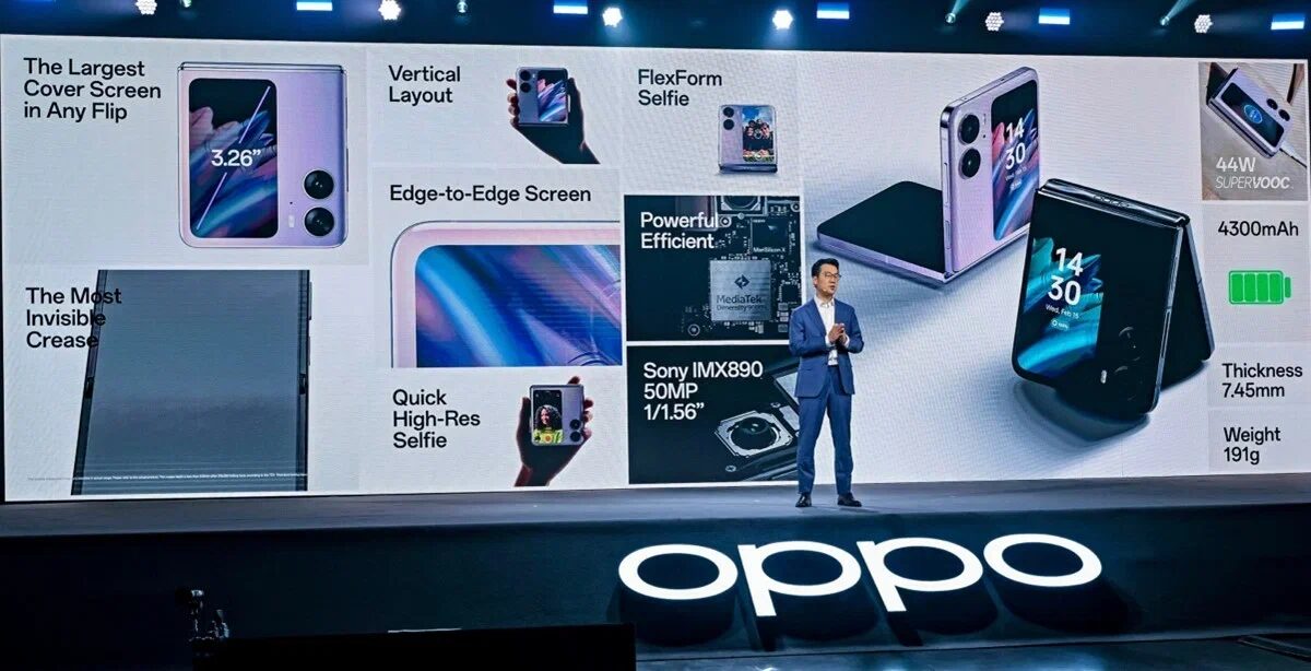 oppo find n2 flip launch 2