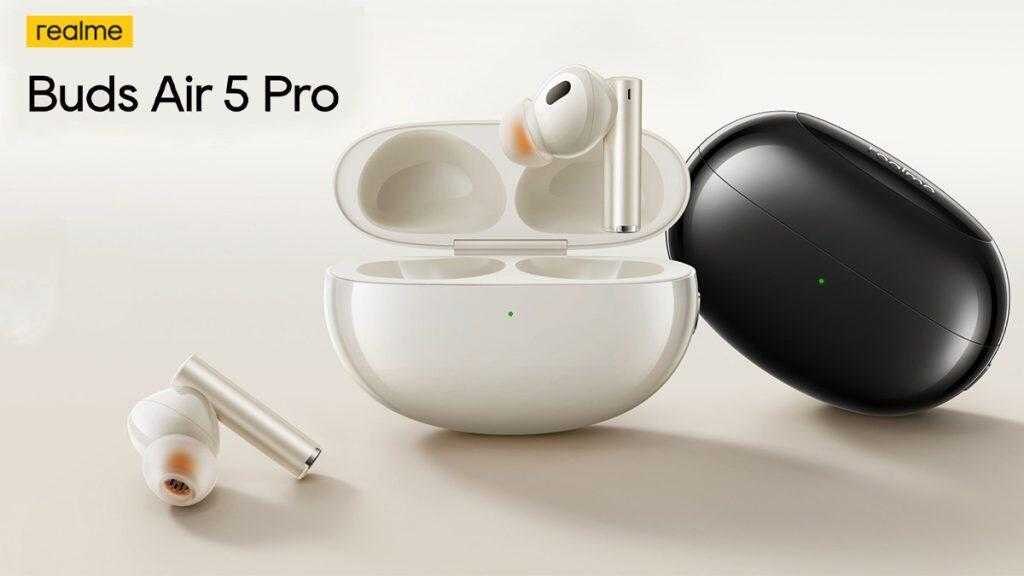 Realme представил Buds Air 5 Pro с поддержкой ANC 5 Realme