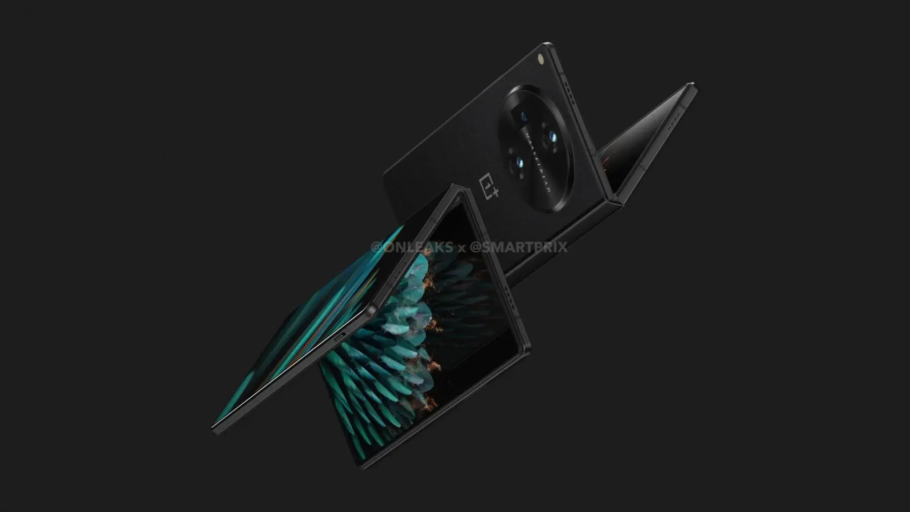 Onleaks и Smartprix презентуют новые рендеры складного смартфона OnePlus V Fold 9