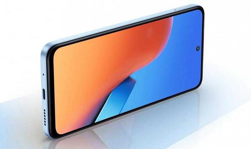 Смартфон Redmi 12 с дисплеем и тонким корпусом