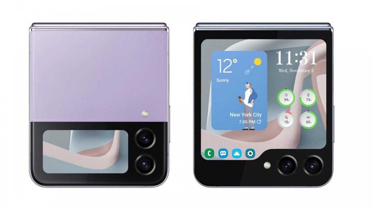 Google оптимизирует свои приложения для внешнего экрана Samsung Galaxy Z Flip5 3 Samsung Galaxy Z Flip5
