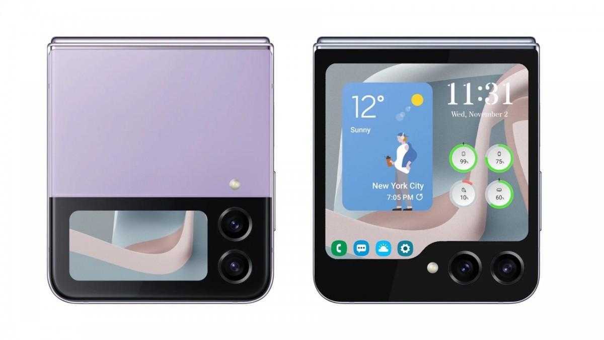 Google оптимизирует свои приложения для внешнего экрана Samsung Galaxy Z Flip5 3 Samsung Galaxy Z Flip5