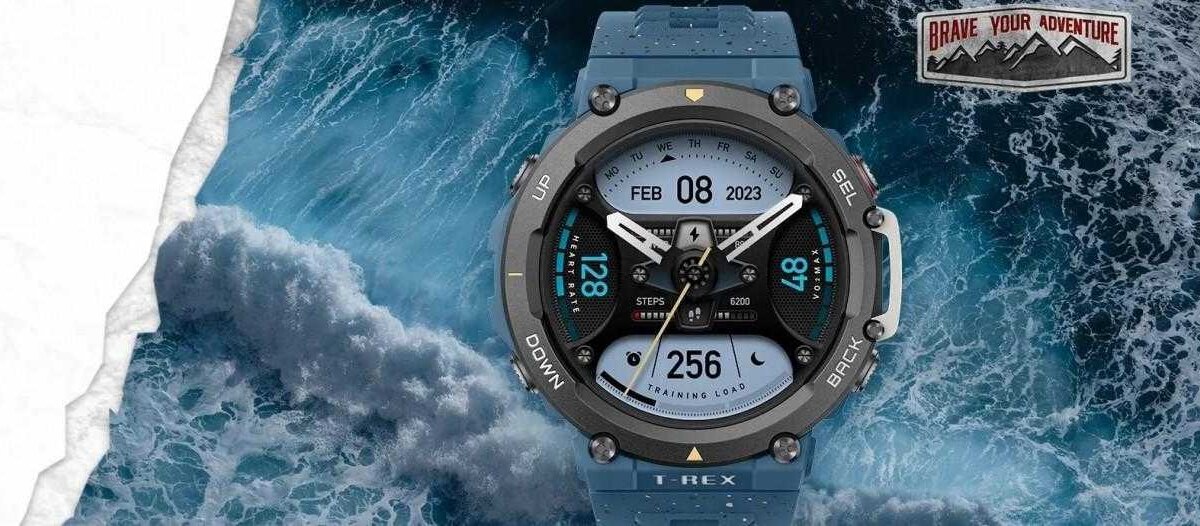 Amazfit T-Rex 2 Ocean Blue
