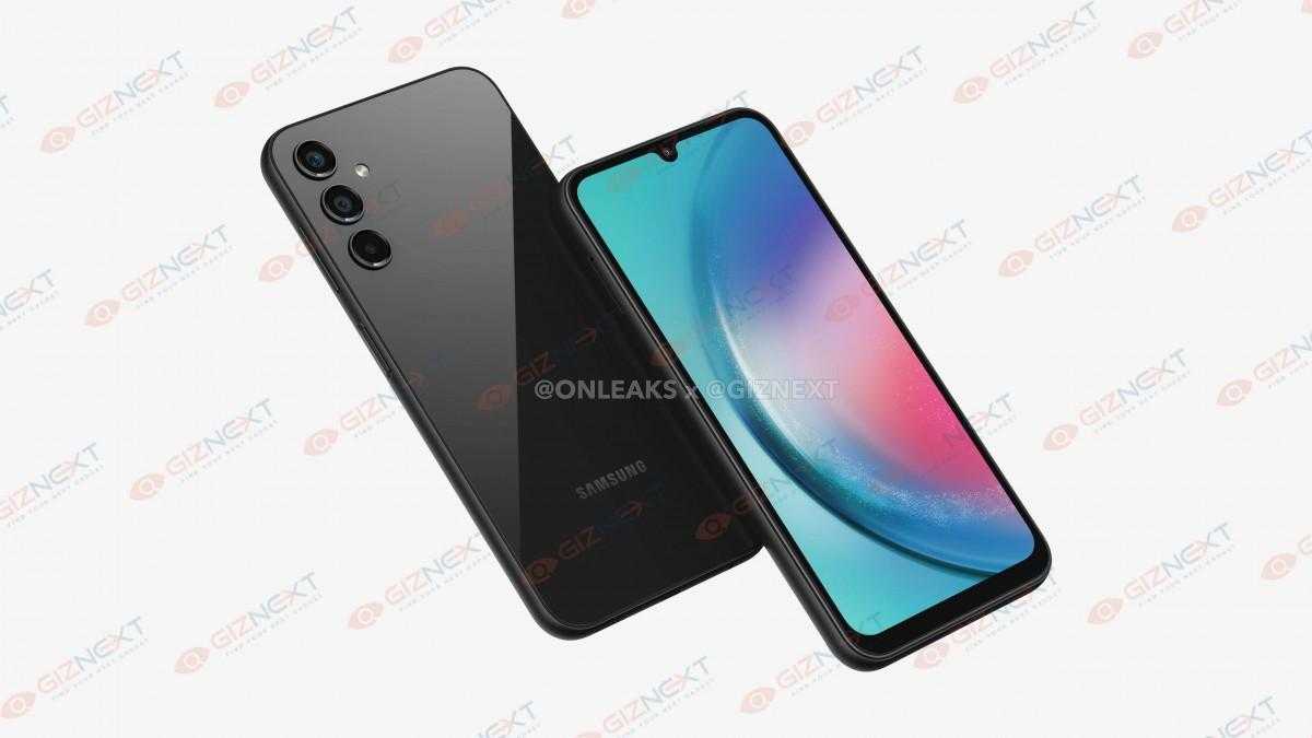Samsung Galaxy A25 5G: утечка рендеров 5 Samsung