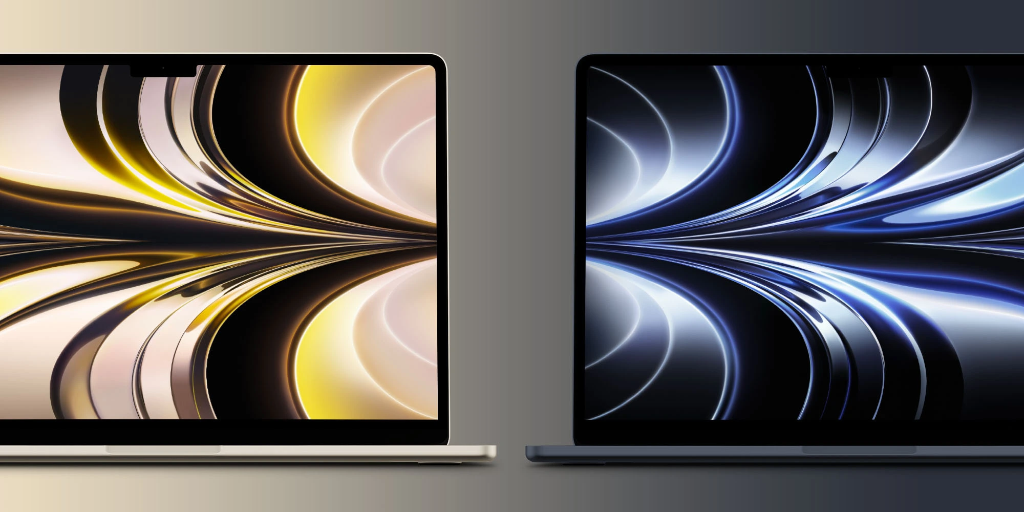 Чего ожидать на WWDC 2023: iOS 17, гарнитура Reality Pro и многое другое 8 macbook air side by side.jpg