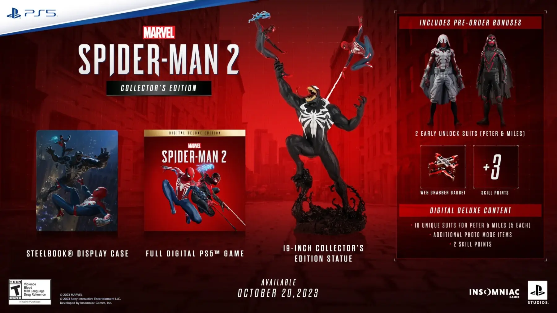Игра Spider-Man 2 получила дату выхода 3 spider man 2 collectors edition