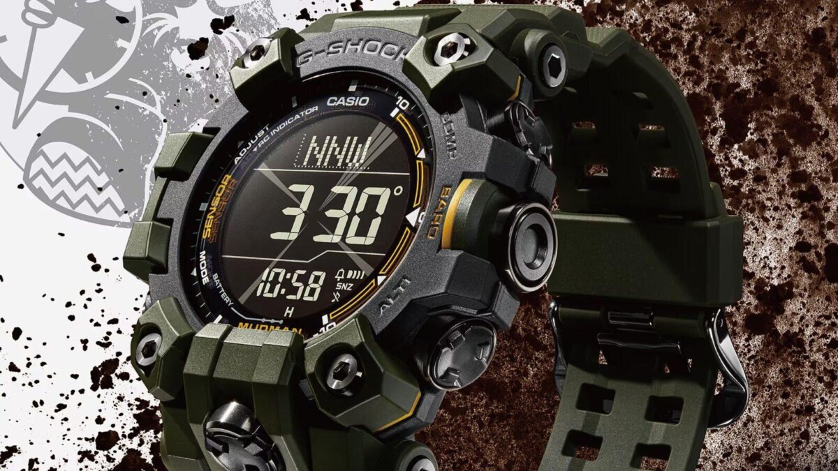 Casio представляет Mudman GW-9500: Новые часы G-Shock для экстремалов и профессионалов 4 2023 g shock mudman gw 9500 green