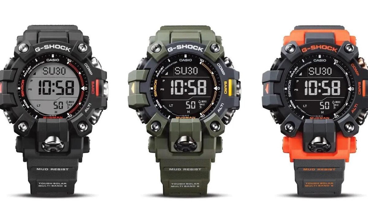 Casio представляет Mudman GW-9500: Новые часы G-Shock для экстремалов и профессионалов 3 2023 g shock mudman gw 9500 groupshot