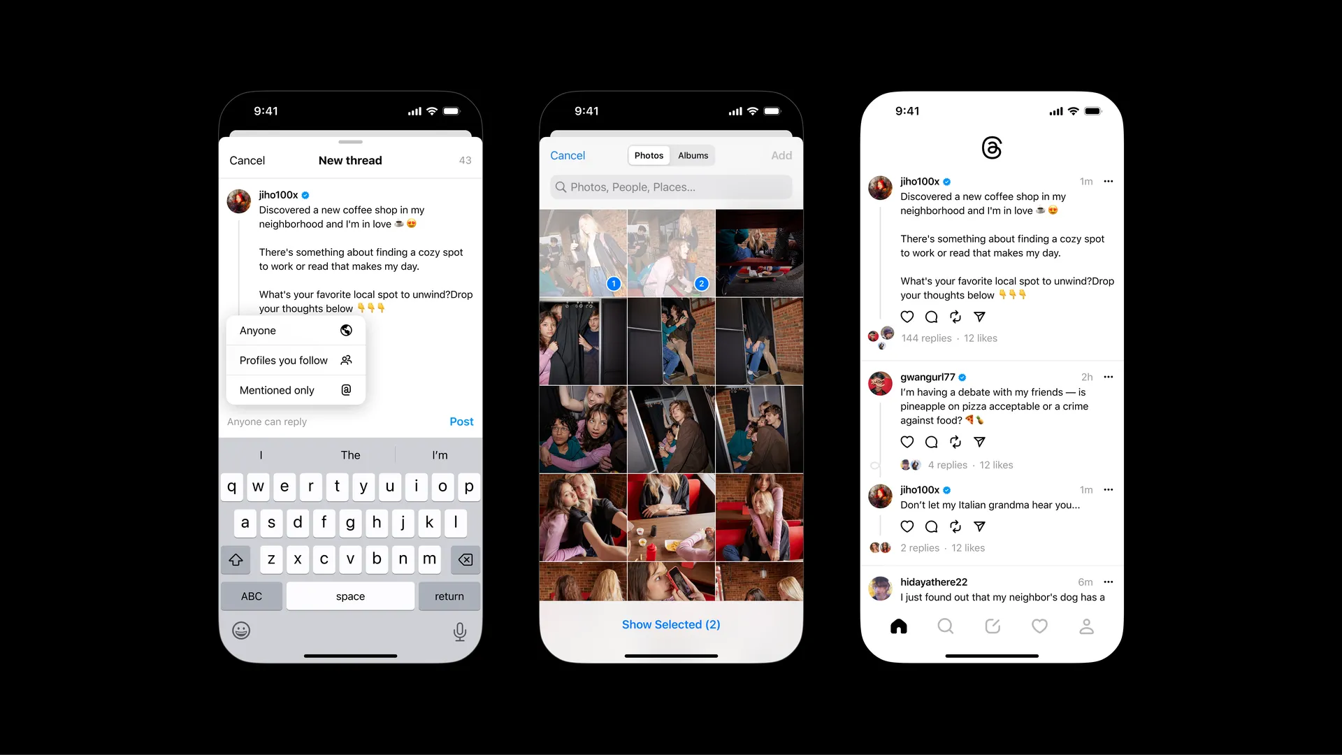 Meta* выпустила Threads, новую соц.сеть, аналог Twitter 6 3. flow screens english.png