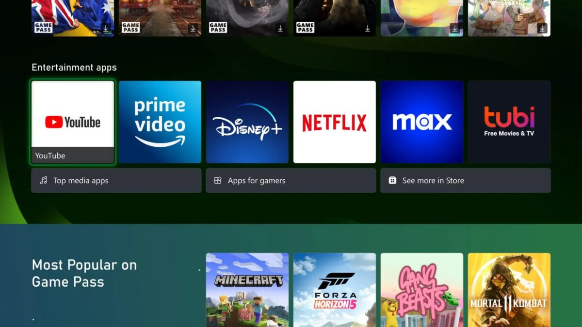 Microsoft ввела всем пользователям новый домашний экран Xbox 3 a231c5a4 4081 44fa 9e5c ab71ad151a21
