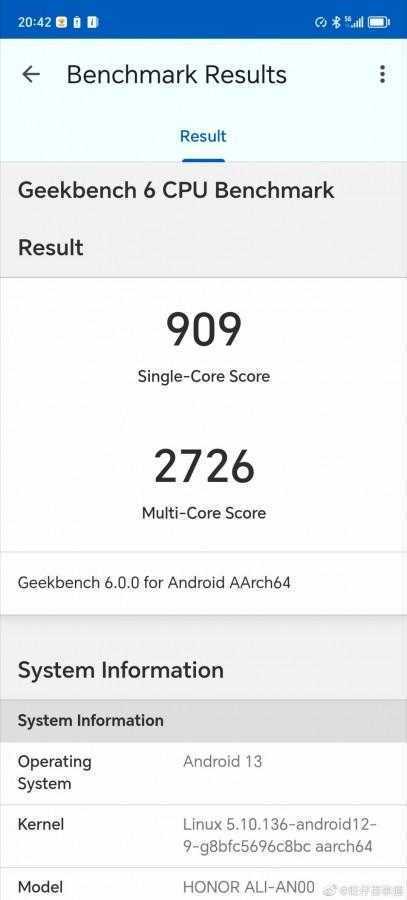 Honor X50 демонстрирует впечатляющую производительность процессора 6 Honor