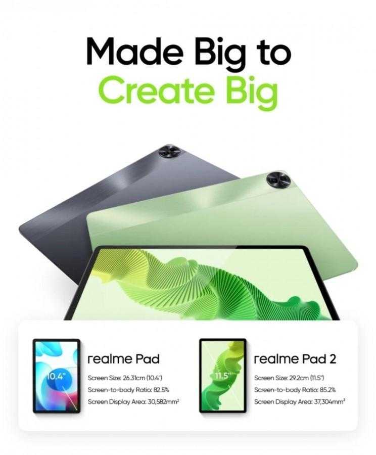 Realme Pad 2 поступит в продажу 19 июля 7 Realme