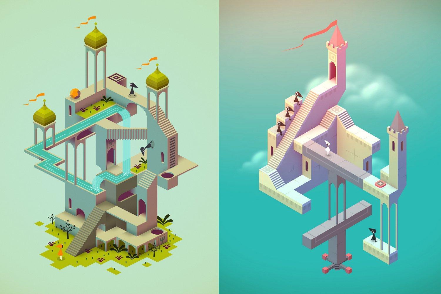 Apple Arcade: обзор What The Golf?, Monument Valley+ и PAC-MAN Party Royale 6 igra monument valley 2 23 foto 8