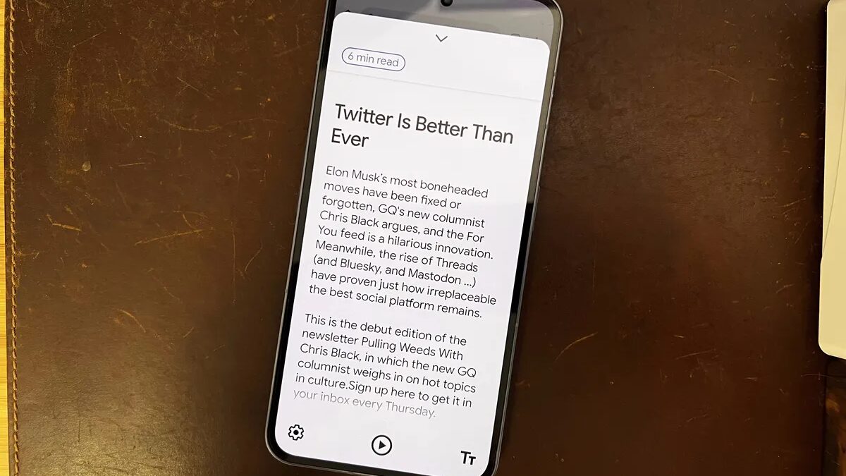 Google: как использовать приложение «Режим чтения» для Android 13 Google