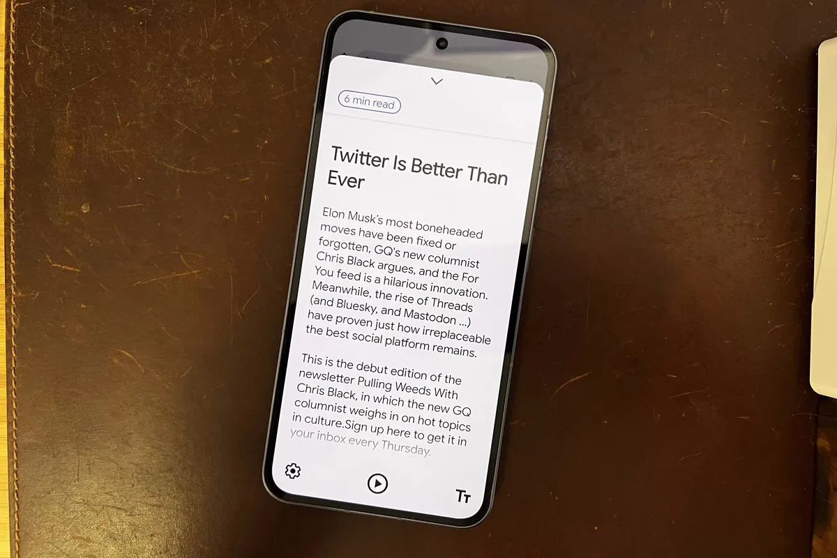 Google: как использовать приложение «Режим чтения» для Android 13 Google