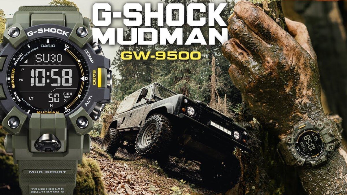 Casio представляет Mudman GW-9500: Новые часы G-Shock для экстремалов и профессионалов 5