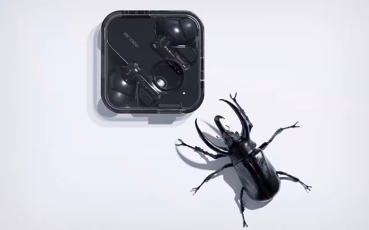 Nothing Ear (2): утечка дизайна в черном цвете 10 Nothing