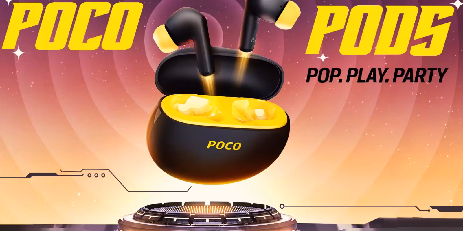Poco представила наушники Pods с 12-миллиметровыми динамиками 4 Poco