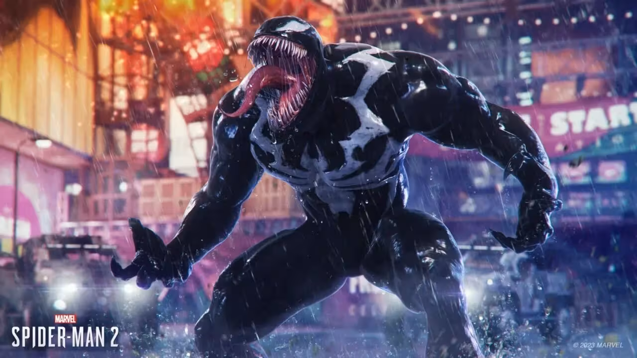 Spider-Man 2 стала самой быстро продаваемой игрой в истории PlayStation 2 spider man 2 venom 1280x720 1