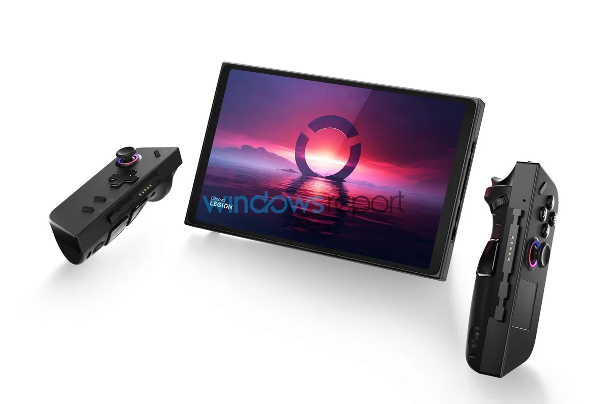 Утечка изображений показывает конкурента Steam Deck от Lenovo с намеком на Switch 3 17 legion go hero front facing r.jpg
