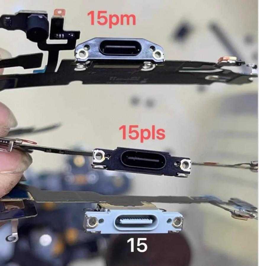 Утечка: Apple iPhone 15 получит USB-C 3 Apple