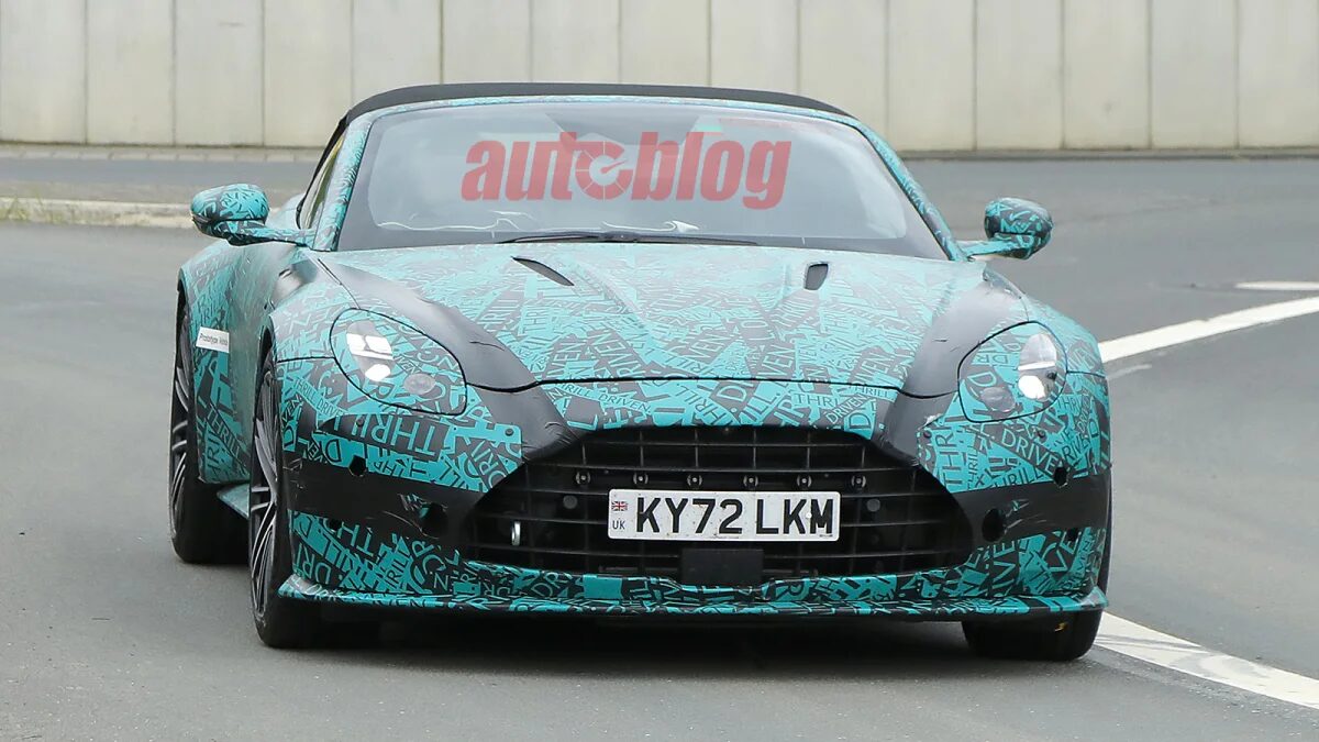 Шпионские фотографии Aston Martin Vantage Volante демонстрируют новый дизайн 8 aston martin vantage volante 001 copy