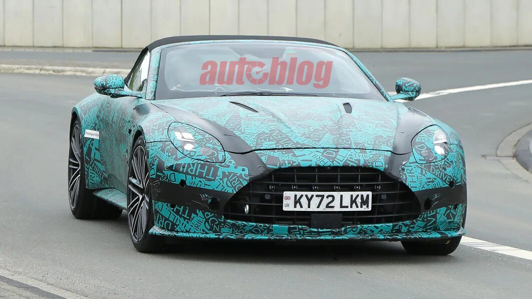 Шпионские фотографии Aston Martin Vantage Volante демонстрируют новый дизайн 7 aston martin vantage volante 002 copy