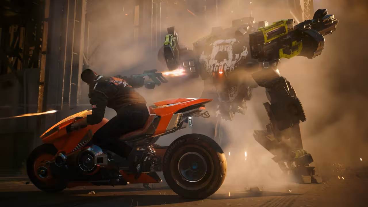 Трейлер Cyberpunk 2077: Phantom Liberty показал бои на транспортных средствах