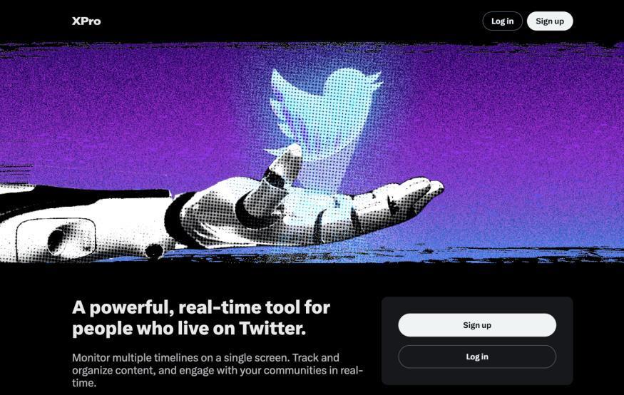 TweetDeck теперь называется XPro 3 d0dd6420 30e8 11ee bef0 78363bdb608d.cf
