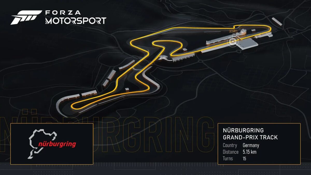 Forza Motorsport будет получать ежемесячный новый контент 3 forza motorsport nurburgring