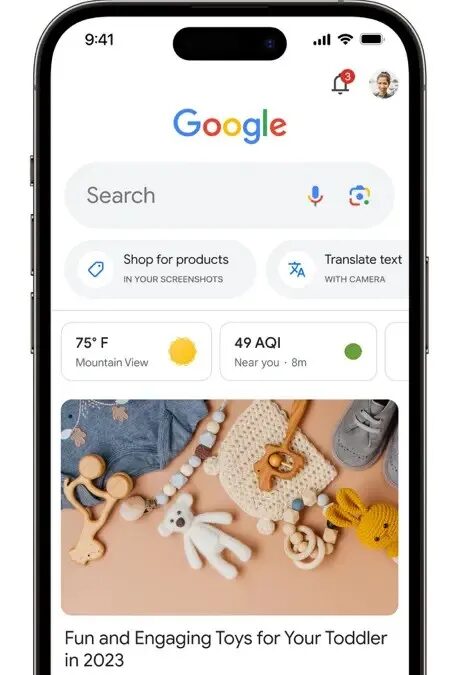 Google Discover получит карточку качества воздуха (AQI) 6 google discover air quality