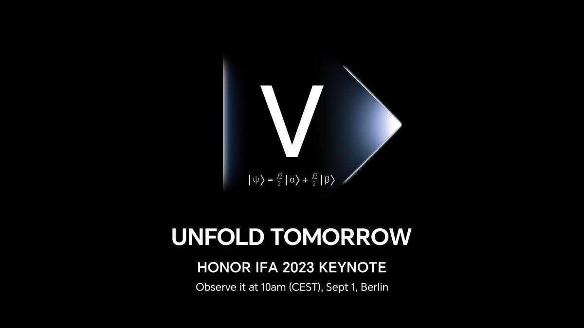 Honor покажет два складных устройства на IFA 1 сентября 3 Honor