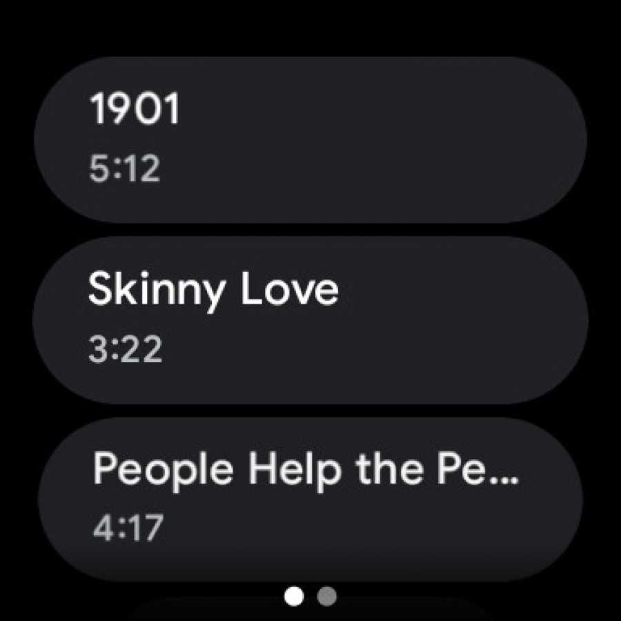 YouTube Music для Wear OS получило непонятное обновление 5 gsmarena 003 11