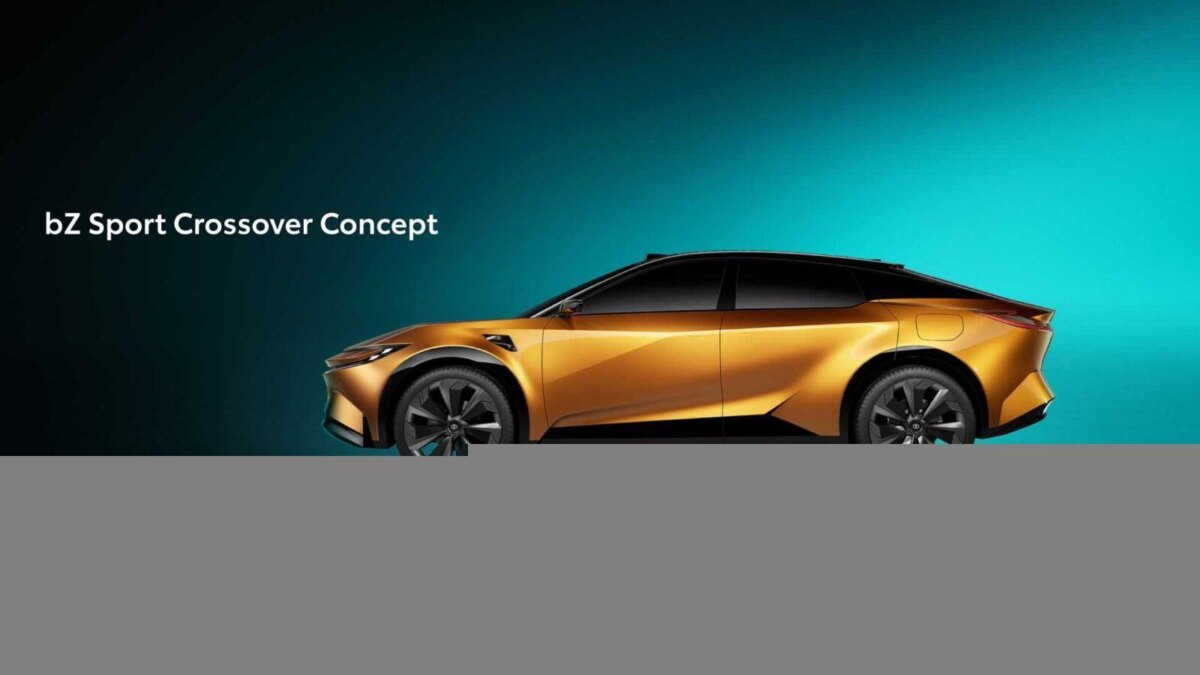 toyota bz sport crossover concept das exterieur 2
