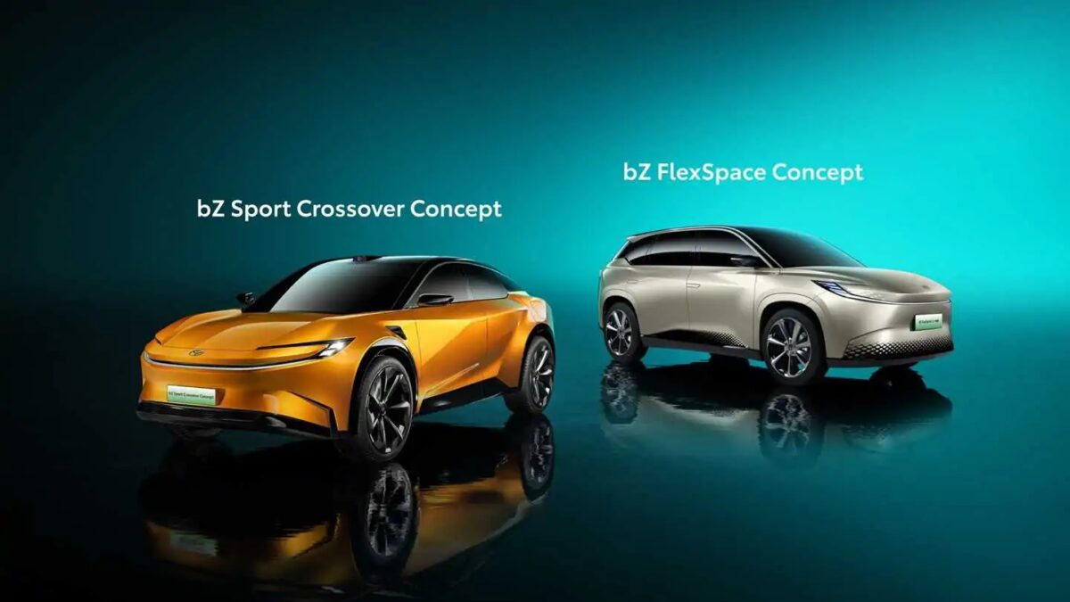 toyota zeigt zwei neue designstudien der bz reihe