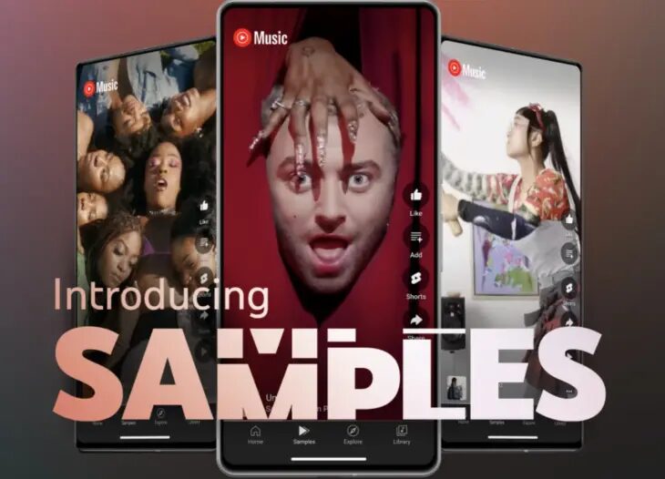 YouTube Music запустил сервис Samples, похожий на TikTok, чтобы привлечь поколение Z 4 youtube music samples tab.jpg