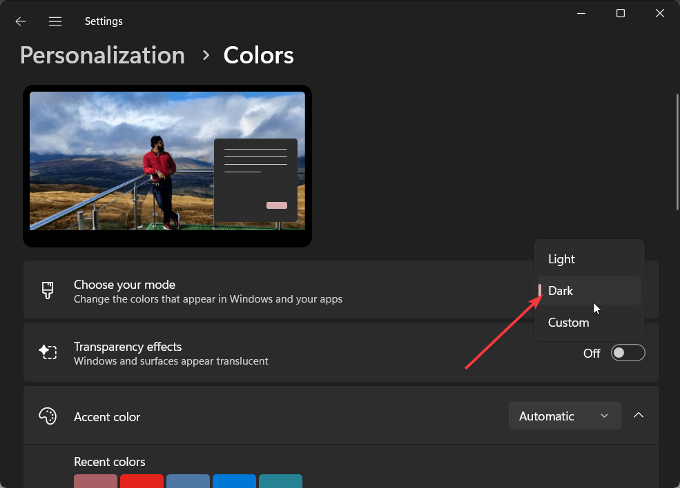 Windows 11: как запланировать часы работы в темном режиме 43
