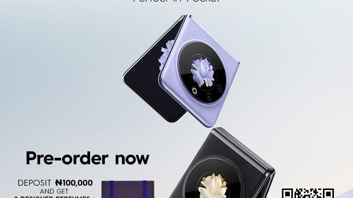 Tecno Phantom V Flip: утечка видео 5 Tecno