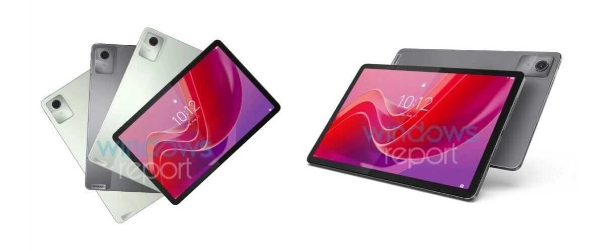 Lenovo Tab M11: утечка рендеров и характеристик 7 Lenovo