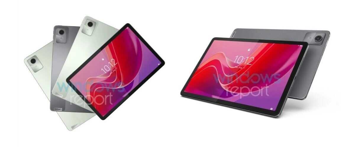Lenovo Tab M11: утечка рендеров и характеристик 7 Lenovo