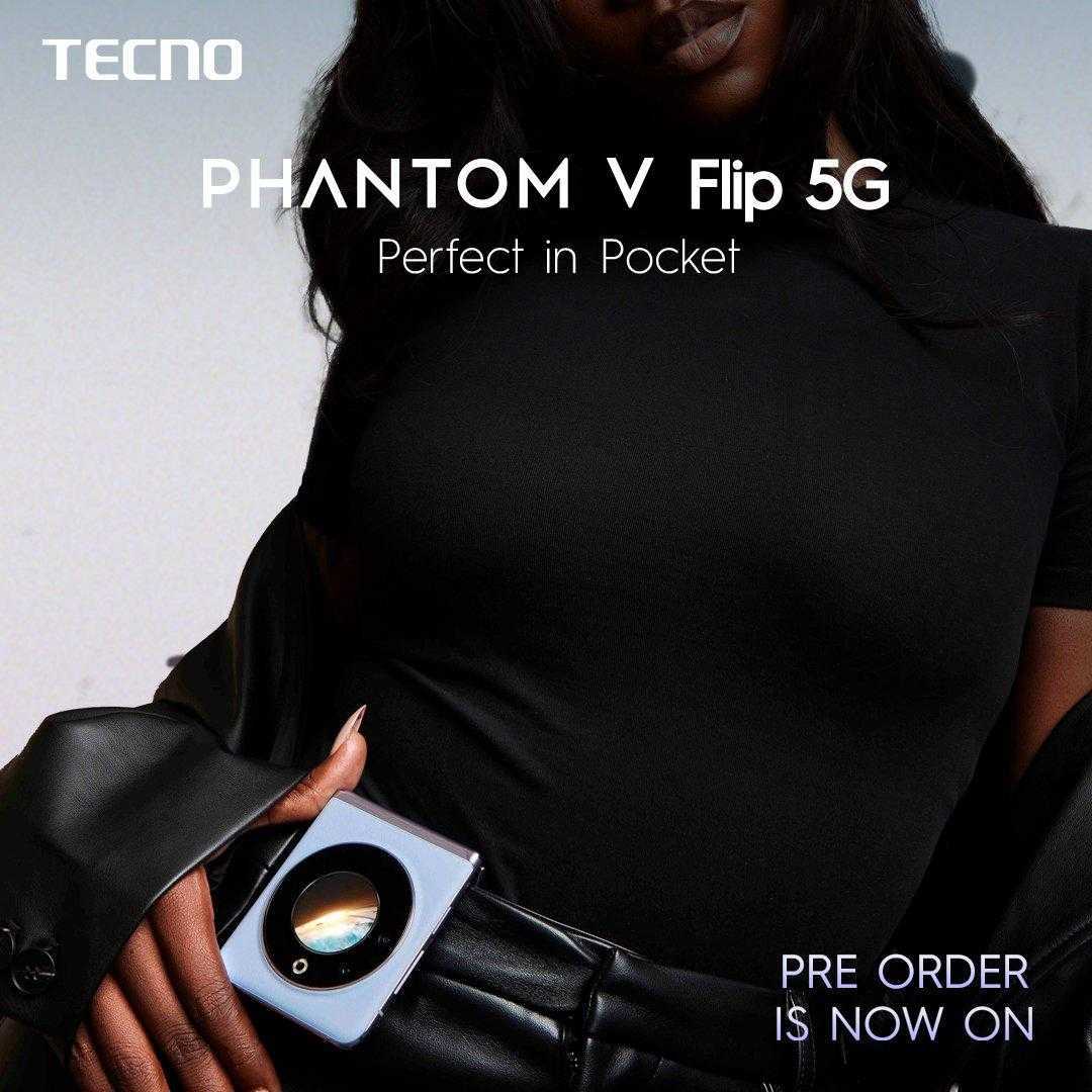Tecno Phantom V Flip: утечка видео 4 Tecno
