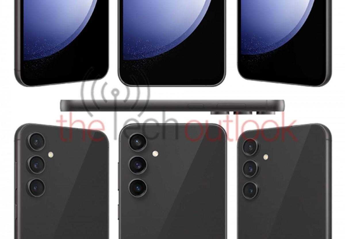 Samsung Galaxy S23 FE: утечка рендеров 7 Samsung