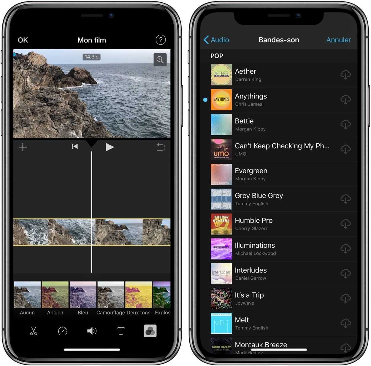 Как объединить видео на iPhone 11 imovie ios 2019