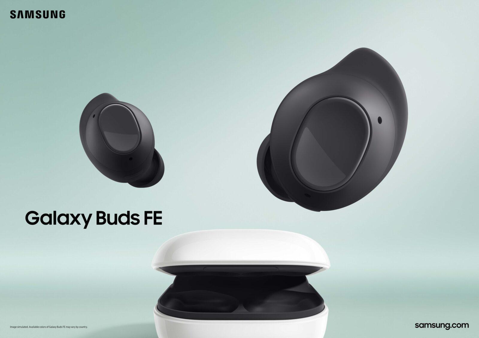 Samsung представил Galaxy S23 FE, Tab S9 FE I Tab S9 FE+ и Galaxy Buds FE 27 002 kv product galaxy buds fe graphite 2p scaled