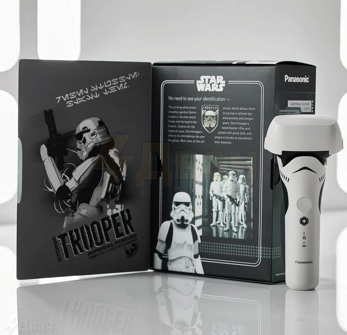Panasonic выпустили электробритву в виде штурмовика из Star Wars 3 169644621212565111