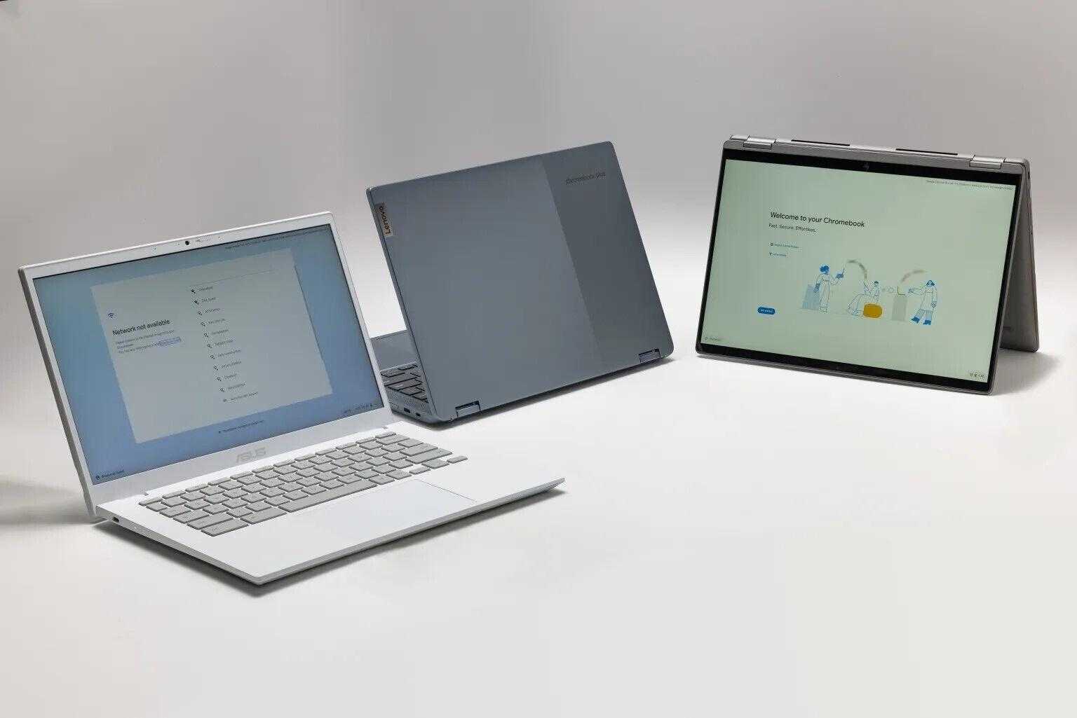 Google представила новую категорию ноутбуков — Chromebook Plus 6