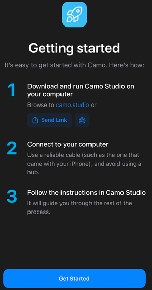 camo get started